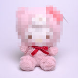 My Melody Plush Cartoon Transformation Bear Melody Cinnamoroll Babycinnamoroll Pom Pom Purin Cute Sitting Posture Plush Toy Doll Kulomi