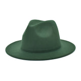Mens Kentucky Derby Hats Fall/Winter Fedora Hat Vintage Top Hat Women's Woolen Hat