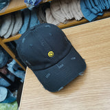 Smiley Face Cap Baseball Cap Embroidered Peaked Cap