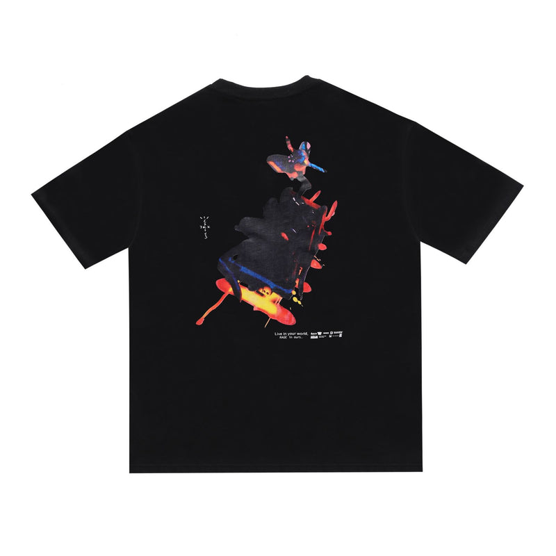 Cactus Jack McDonalds Shirt Travis Scott Cactus Short Sleeve T-shirt