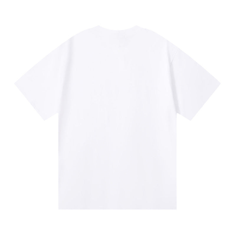 Purple Brand T Shirts Abstract Pattern Printed Hip Hop Loose Casual Short Sleeve T-shirt