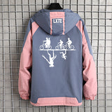Stranger Things Hellfire Club Hoodie Men's and Women's Long Sleeve Hooded Jacket Casual Jacket