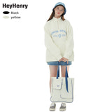 Preppy Aesthetic Sweatshirt Coat Loose Autumn Men's Women's Pullover