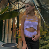 Music Festivals Rave Outfits Girls Tops Summer Women's Fashion Slim Fit