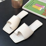 Women Open Toe Sandals Flats Summer Flat Sandals