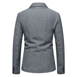 Bohemian Chic Wedding Guest Men Attire Single-Breasted Suit Casual Jacket
