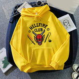 Stranger Things Hellfire Club Hoodie Printed Hoodie Sweater Autumn and Winter