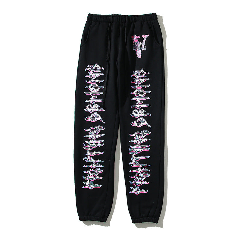 Kanye West Sunday Service Pant Juice 999 Club Track Sweatpants Ankle Banded Pants Casual Fleece Lined