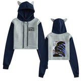 Travis Scott Astroworld Hoodie Autumn and Winter Navel Hooded Color Contrast Sweater