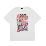 We11 Done T Shirts Oil Painting Graffiti Poster Old Portrait