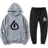 Travis Scott Astroworld Hoodie & Pant 2 Piece Set Sweater Hooded Set