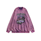 Preppy Aesthetic Sweatshirt round Neck Vintage Sweater Men's and Women's Coats