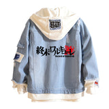 Comic Denim Jacket Anime Men and Women Cowboy Coat Top