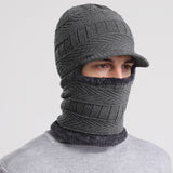 Men Winter Hats Fall Winter Men Scarf Men Knitted Hat
