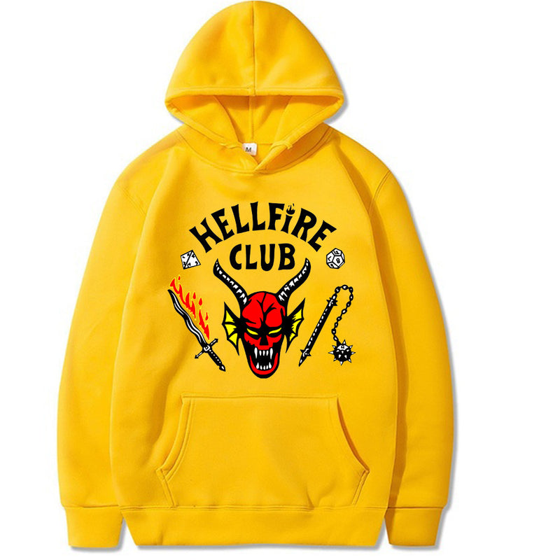 Stranger Things Hoodie 3D Sweatshirt Fleece-Lined Hoodie