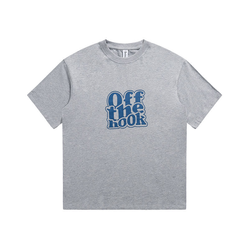 Men T Shitrs Summer Men's Short Sleeve Fashion Loose Print T-shirt