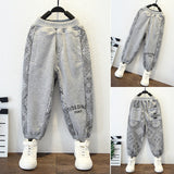 Toddler Boys Pants Children's Clothing Boys' Spring and Autumn Track Sweatpants
