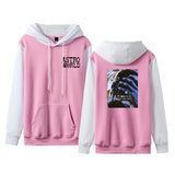 Travis Scott Astroworld Hoodie Travis Scott Astroworld Printed Men and Women Contrast Color Autumn and Winter
