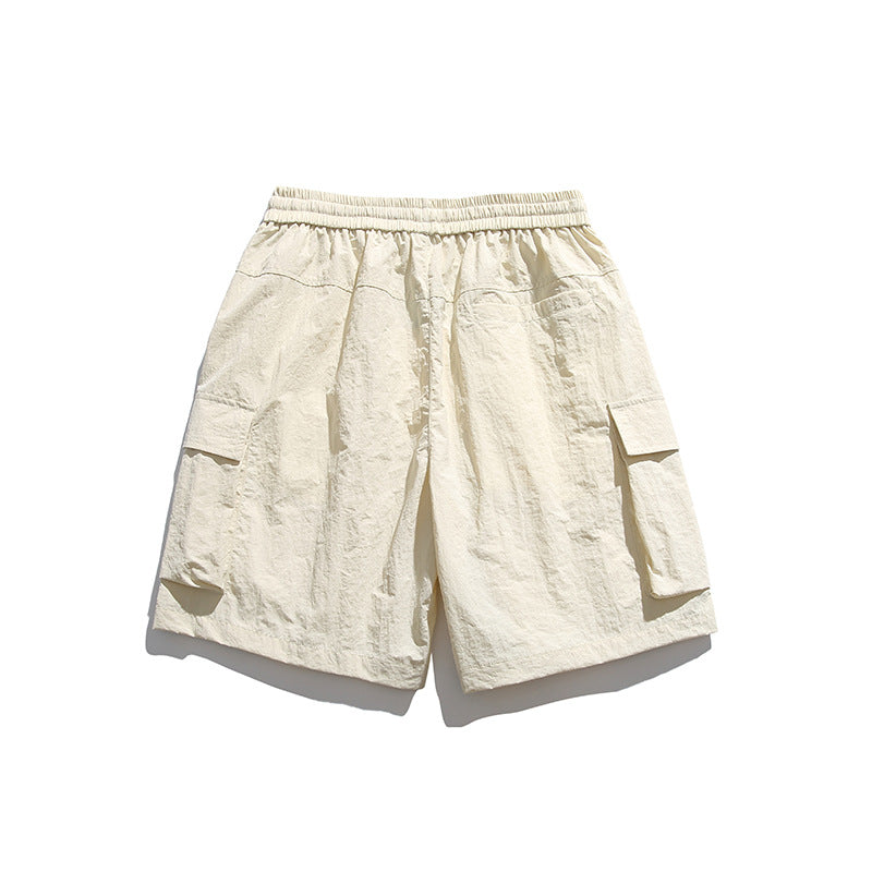 Men Shorts Summer Casual Straight-Leg Shorts