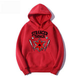 Stranger Things Hoodie Stranger Things Anime Print Hoodie Top Brushed Hoody