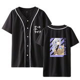 Baggy Baseball Jersey Printed Casual Fashion Baseball Uniform