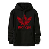 Stranger Things Hoodie Stranger Things Printed Sweater Casual Loose-Fitting Hoodie