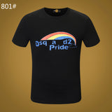 Dsq2 T Shirt Casual Sports Printed Short Sleeve Summer Men