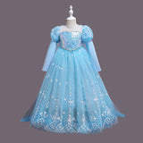 Halloween Frozen Dress Toddler Autumn Dress Girl Elsa Dress Frozen Princess Elsa Dress