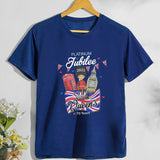 Inspired by Queen's Platinum Jubilee 2022 Elizabeth 70 Years T-shirt Short Sleeve T-shirt plus Size Loose Summer