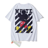 Cartoon Arrow Short Sleeve Summer Men and Women Couple Loose Casual Half Sleeves Tshirt Owt t shirt