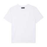 Purple Brand T Shirts Casual Short Sleeve Loose round Neck Classic Pure White T-shirt