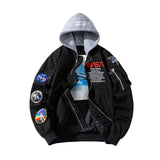 NASA Varsity Jacket Spring Flight Suit Male Embroidered Baseball Uniform