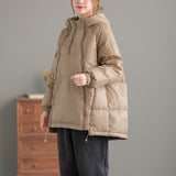 Women Winter Coats Puffer Jacket Down Coat Winter Double Zipper Down Jacket Sweater Fashion