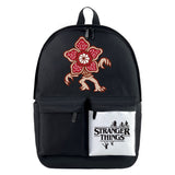 Stranger Things Backpack Nylon Waterproof Cartoons on Both Shoulders Backpack Student Schoolbag Computer Bag