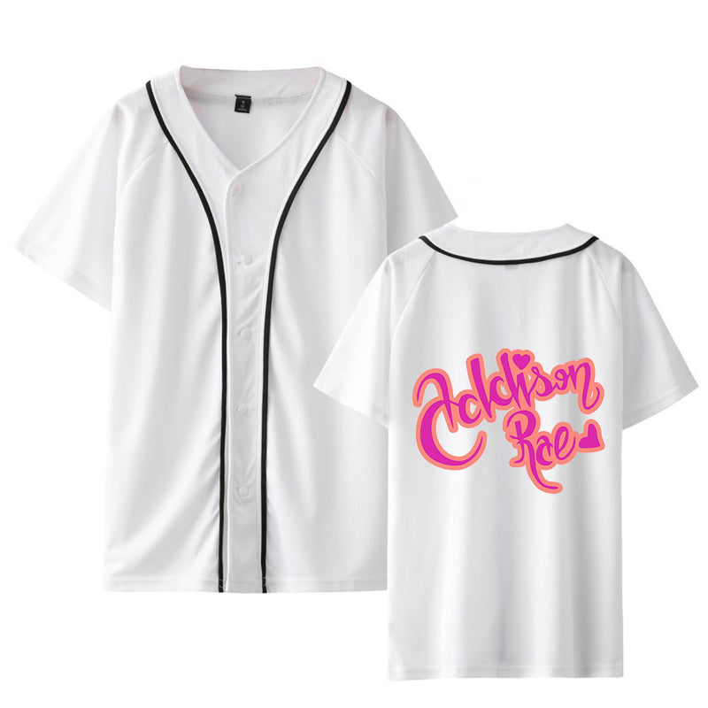 Baggy Baseball Jersey Baseball Uniform T-shirt Casual Loose