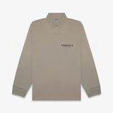 Fog Fear of God Essentials Sweatshirt Double-Line Polo Shirt High Street Loose Terry Fog Lapel Sweater