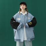 Jock Jacket Men's Coat Autumn Winter Couple Jacket Student Baseball Uniform Autumn Coat Men's Clothing