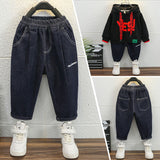 Toddler Boys Pants Children's Jeans Boys Autumn Leisure Loose