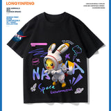 Men and Women Pokemon Pikachu T Shirt 3D Printing Bao Ke Meng Graffiti