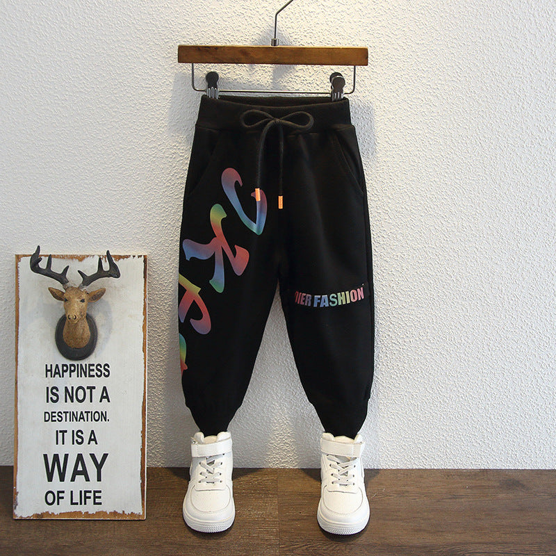 Toddler Boys Pants Boys Spring Clothing Pants Casual Pants Sports Pants Children