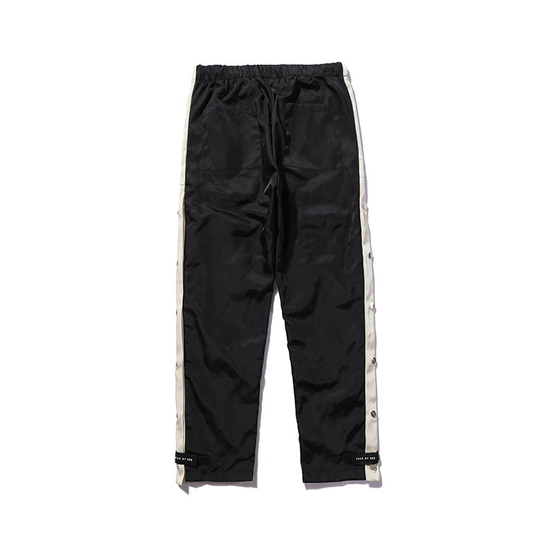 Kanye West Sunday Service Pant Fog Double Breasted Loose Trousers Sweatpants