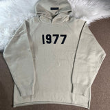 Fear of God Essentials 1977 Knit Hoodie Knitted Long Sleeve Sweater Men's Hooded