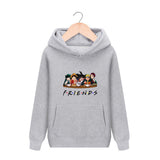 Friends Joey Hoodie Printed Casual Hooded Sweater