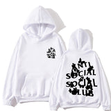 Anti Social Club Hoodie Printed Hoodie Fashion