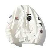 NASA Varsity Jacket Winter Bomber Jacket Women's Baseball Uniform