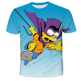Homer Simpson Shirt Summer Digital Printing Leisure