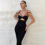 Mini Club Dresses Women's Sexy Wrap Dress Slim Dress