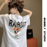 Bugs Bunny Shirt Women's Printed Loose Short Sleeve T-shirt