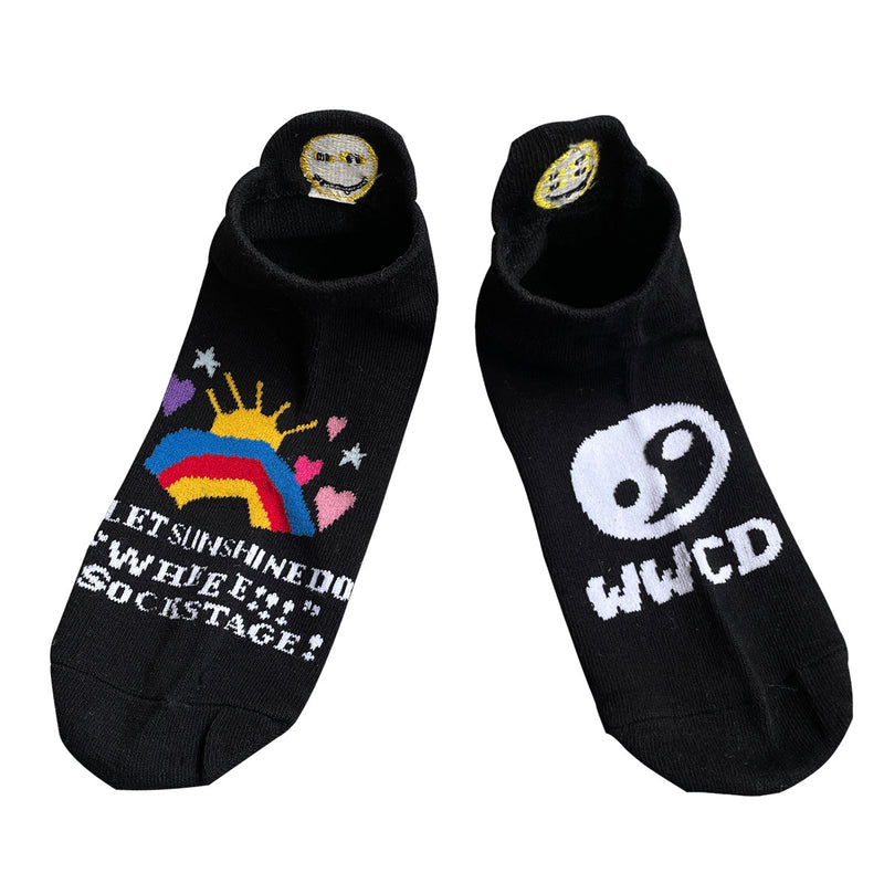 Cpfm Socks Rainbow Summer Leisure Breathable Socks