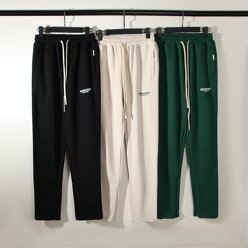 Kanye West Sunday Service Pant Autumn and Winter Leisure Loose Straight Long Pants